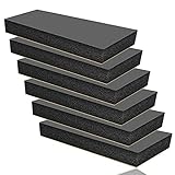 6 Stück Garagen Wandschutz Selbstklebend, 30 x 10 x 3 cm Autotür Wandschutz, Extra Dicker Auto Türkantenschutz für Autotüren, Garagen und Carport