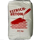 30Kg Estrichbeton 0,33€/Kg Fertigbeton Beton Trockenmörtel, kein Ruckzuck-Beton