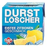 24 Packungen a 500ml Durstlöscher Quickfit Ice tea Eistee Zitrone mit Strohhalm