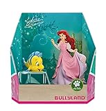 Bullyland 13437 - Spielfiguren Set Arielle und Fabius aus Walt Disney Arielle, die Meerjungfrau, detailgetreu, ideal als Tortenfigur und kleines Geschenk für Kinder ab 3 Jahren