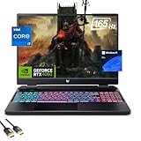 Acer Predator Helios Neo 16 Gaming Laptop, 16' WUXGA 165Hz IPS, Core i7-13650HX, GeForce RTX 4060, 32GB DDR5, 1TB PCle 4.0, 4-Zone RGB KB, WiFi 6E, RJ45, USB-C, US Version KB, PDG HDMI, Win 11