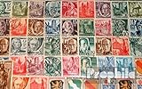 Prophila Collection Alliierte Besetzung in Deutschland 50 Verschiedene Marken Französische Zone nach dem 2. Weltkrieg (Briefmarken für Sammler)