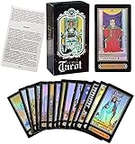 LHKJ Tarot Deck Zukunft Spiel-Karten-Set mit bunten Box Vintage 78 Karten (Knight Tarot)