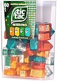 TIC TAC Box with 60 Mini Boxes (Mint, Orange, Spearmint, Peach and Passion fruit) 234g by Tic Tac