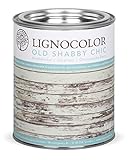 Kreidefarbe Shabby Chic Lack Landhaus Stil Vintage Look Chalky finish1kg (Moon Grey)