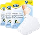 Fußmaske 3er Pack feuchtigkeitsspendende Fußmaske für Ihre Fußpflege Routine zuhause Scholl Expertcare intensiv pflegende Fußmaske 3 Stück