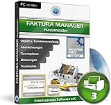 Faktura Manager Hausmeister Rechnungsprogramm Netzwerk Software 3 PC