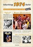1974 - Geburtstagskurier: Druckfrisches aus Kindheit und Jugend | Geburtstagszeitung als Geschenk zum 50. Geburtstag