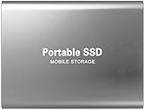 Externe Festplatte, 3 TB mobile SSD, Solid-State-Laufwerk, tragbar, SSD-Festplatte, schlankes Speicherlaufwerk mit USB 3.0-C-Anschluss für PC, Laptop und Mac