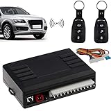 AUTOUTLET Universal Keyless Open Funkfernbedienung, Auto KFZ Funkfernbedienung Klappschlüssel FB Zentralverriegelung, mit 2 Mini-Funk