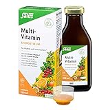 Salus Multi-Vitamin Energetikum – Tonikum zum Erhalt der natürlichen Vitalität – mit 8 wichtigen Vitaminen – vegan – 250 ml