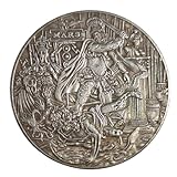 MOZART Hobo Nickel Antikes Griechenland God of War Mars Lucky Coin Gedenkmünze Antikes Silberdollar-Handwerk Glücksmünze Gedenkmünze antik Dekorationen Feng Shui Viel Glückszeichen Seltene Münze