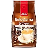 Melitta BellaCrema LaCrema, Kaffeebohnen 8x 1000g (8000g) - Bella Crema 100% Arabica
