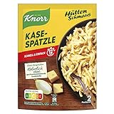 Knorr Hüttenschmaus Fertiggericht Käse-Spätzle leckeres Nudelgericht fertig in 12 Minuten 149 g
