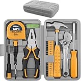 Hi-Spec 20-tlg. Kompaktes Werkzeug-Set Für Zuhause und Büro in Buchformat-Box