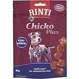 Rinti Chicko Käsewürfel mit Ente | 12x 80g Hundesnack