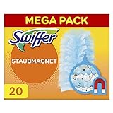 Swiffer Staubmagnet (20 Tücher) Staubwedel ideal gegen Staub, Tierhaare & Allergene