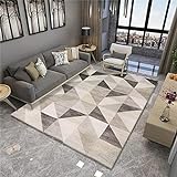 RUGMRZ Carpet Living Room Wohnzimmer modernes minimalistisches Schlafzimmer volles Haus weich und bequem kurzflor Teppich Weich deko esszimmer60X90CM/1ft 12''X2ft 11''