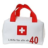 Udo Schmidt GmbH & Co Tasche 1. Hilfe FÜR ALLE AB 40 Geschenkartikel 40. Geburtstag DEKO ZUM BEFÜLLEN
