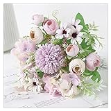 YUTRD ZCJUX. Schöne künstliche Seide gefälschte Blume hochzeitsgeschenk Braut Dekoration für Familie speiteltisch Dekoration gefälschte Blume Bestickt (Color : Style 4)