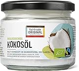 Bio Kokosöl von Fairtrade Original | Kokosöl Bio kaltgepresst| natives Kokosöl aus Sri Lanka| Kokos Öl Bio native im Glas | Kokosnuss Öl | Coconut Oil | Cocosöl (1 Glas (300 ml))