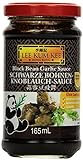 Lee Kum Kee Schwarze Bohnen Knoblauch Sauce (aus China, würzig, ohne Glutamat, ohne Konservierungsstoffe, ohne Farbstoffe) 6er Pack (6 x 165 ml)