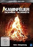 Kaminfeuer gedreht in 4K für bestmögliche Bildqualität - Die Schmiede & Die Jagdhütte