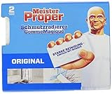 Meister Proper Schmutzradierer (2er Pack) Original, Radierschwamm Für Strahlende Oberflächen