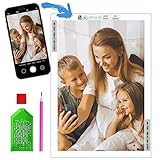 ARTULIO 5D Diamond Painting Eigenes Foto - 30x30 cm – 5D Diamant Painting B