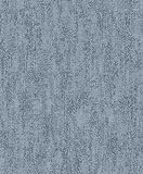 Rasch Tapete 506952 - Vliestapete mit industrieller Optik in Blau und Silber aus der Kollektion Tapetenwechsel II - 10,05m x 0,53m (LxB)
