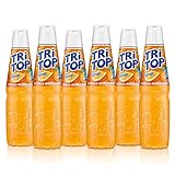 TRi TOP Getränkesirup Orange-Mandarine 6 x 600ml | Sirup für Wassersprudler | 1 Flasche ergibt ca. 5 Liter Erfrischungsgetränk