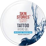 SKIN STORIES Tattoo Hydro Gel (75 ml), kühlendes Tattoo Gel für strahlende Tattoofarben, feuchtigkeitsspendendes Aloe Vera Gel für beanspruchte Haut
