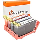 Bubprint Kompatibel Druckerpatronen als Ersatz für HP 364 XL 364XL für DeskJet 3070A 3520 OfficeJet 4620 4622 PhotoSmart 5510 5520 5524 6510 6520 7510 7520 B109-a B110 B110a C310a Schwarz 4er-Pack