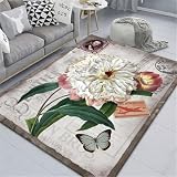 WBDYMX Teppich Für Gastfamilie Wohnzimmerteppich Modern Schlafzimmer Rechteckiger Grauer Teppich Arbeitszimmer Teppich Maschinenwaschbar Teppich Für Wohnzimmer 100X180C