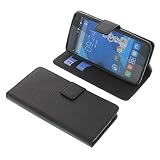 foto-kontor Tasche kompatibel mit Haier Voyage G31 Book Style schwarz Schutz Hülle B