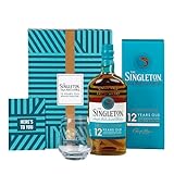 The Singleton of Dufftown 12 Jahre Single Malt Scotch Whisky 70cl im hochwertigem Geschenkset mit Glas & Grußkarte