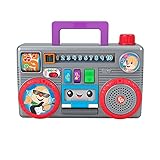 Fisher-Price GYC11 - Lernspaß Boombox Lernspielzeug, deutschsprachig, musikalisches Spielzeug für Babys und Kleinkinder, Babyspielzeug ab 6 Monaten