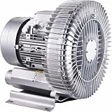 XNZJHPP Aquarium-Gebläse, 220 V elektrische Luftpumpe, industrieller Zentrifugal-Wirbelventilator, geräuscharm/hohes Luftvolumen,