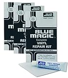3X Reparatur-Set Blue Magic Kleber und Flicken Flickset Flickzeug für Wasserbett,Wasserball, Pool, etc.