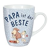 Nici 29044 - Tasse Fancy Mugs 'Papa ist der Beste', 1 Stück (1er Pack)