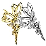 CRILSTYLEO 2st Haarnadel Haarspange Für Mädchen Krallenclip Haarschmuck Für Mädchen Haarspangen Für Mädchen Schmetterlings-haarspange Haarschmuck Für Damen Haarklammern Für Mädchen M