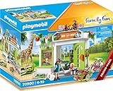 PLAYMOBIL Family Fun 70900 Tierarztpraxis im Zoo, Spielzeug für Kinder ab 4 Jahren