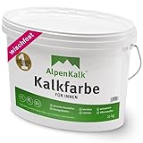 AlpenKalk Kalkfarbe INNEN 21 kg/ca. 100 m²