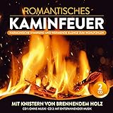 Romantisches Kaminfeuer; Harmonische Stimmung und wärmende Klänge zum Wohlfühlen