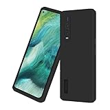 Wondoner für Hülle Oppo Find X2 Pro Handyhülle Oppo Find X2 Pro Case Silikon Schwarz, Soft TPU, rutschfest, Anti-Fingerabdruck, für Oppo Find X2 Pro Schutzhülle Black Oppo Find X2 Pro 5G C