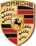 ORIGINAL Porsche Emblem Wappen Logo Aufkleber Klebeschild 6,5x5cm WAP013002