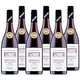Oberrotweiler Spätburgunder Rotwein QbA trocken MAISCHEGÄRUNG - Rotwein trocken, fruchtig im Geschmack - Badischer Wein, Anbaugebiet Kaiserstuhl (6 x 0,75 l)