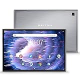 Android Tablet Pritom Tronpad L10 10 Zoll Tablet Android 10.0 OS ,3 GB RAM, 32 GB ROM, Octa Core Prozessor, 5G & 2,4G WiFi, 5.0 Front+ 8.0 MP Rückkamera, Wi-Fi, GPS,Bluetooth 5.0, Tablet PC(Silber)