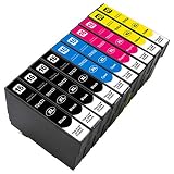 ESMONLINE Epson 16 Set 10er Multipack kompatible Druckerpatronen als Ersatz für Epson 16 XL für Workforce WF-2760DWF 2750DWF 2660DWF 2650DWF 2630WF 2540WF 2530WF 2520NF 2510WF 2010W