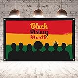 Schwarze Geschichte Monatsfoto-Hintergrund, schwarze Geschichte Monatsbanner Afrikanische Amerikanische Landfeier Feiertagsdeokr und Zubehör für Zuhause